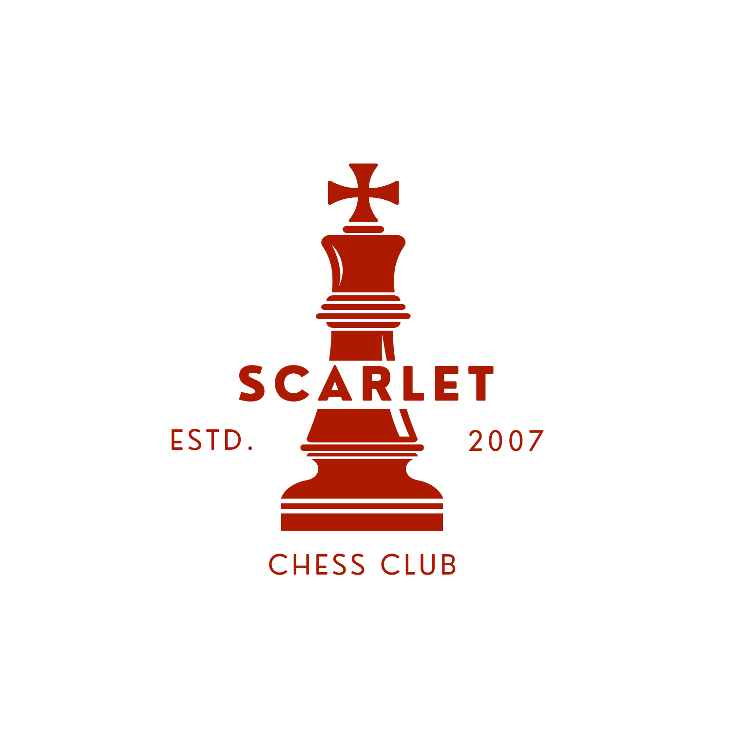 Scarlet Chess Club Logo